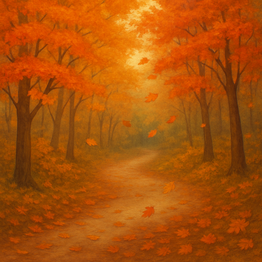 Falling Leaves Wax Melt