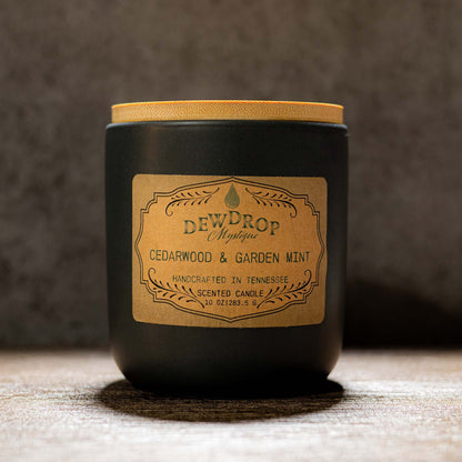 Cedarwood & Garden Mint 10oz Candle