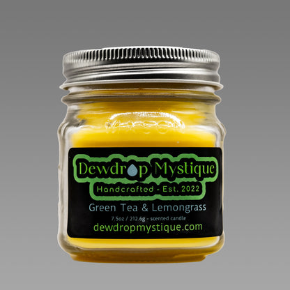 Green Tea & Lemongrass 7.5oz Candle
