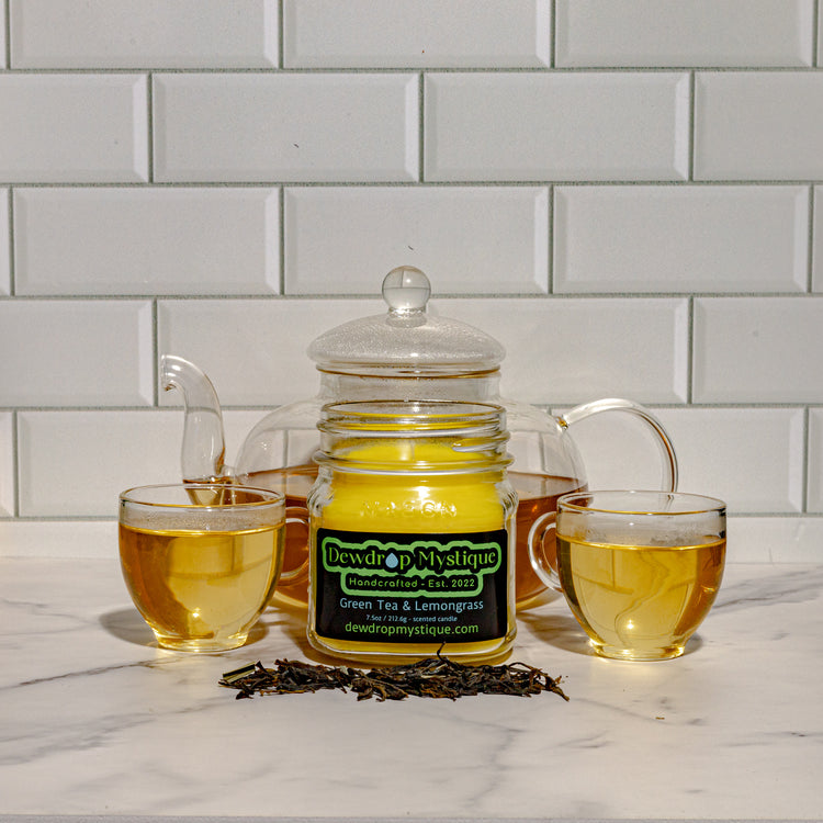 Green Tea & Lemongrass 7.5oz Candle