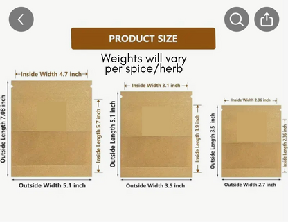 Spices & Herbs – For Ritual and Spell Work -- by Moon Water Apothecary!